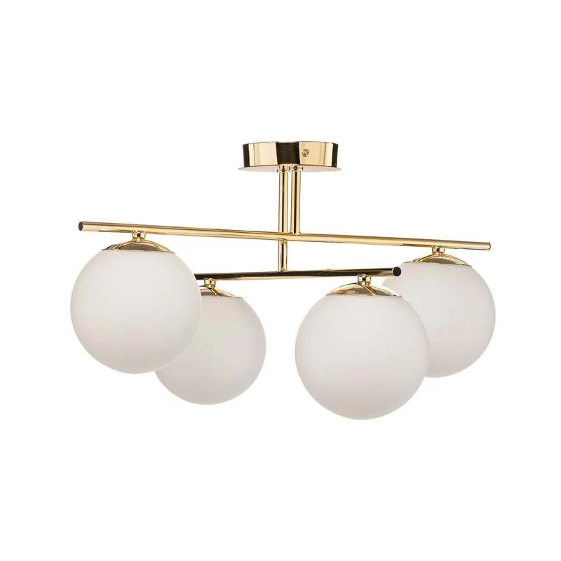 B-Ware Domiluce Deckenleuchte Aurora vierflammig gold Deckenlampe E14 SIEHE TEXT/F634