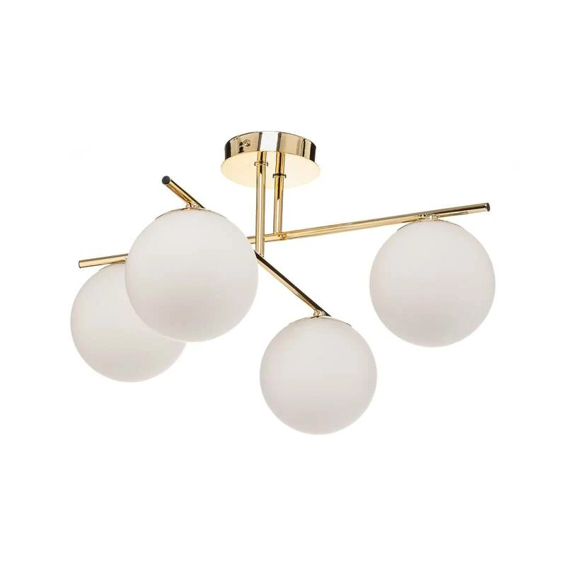B-Ware Domiluce Deckenleuchte Aurora vierflammig gold Deckenlampe E14 SIEHE TEXT/F634
