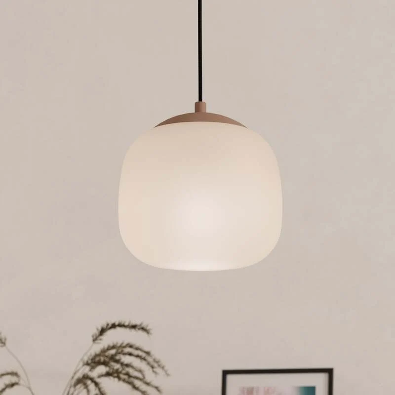 B-Ware EGLO Hängeleuchte Cominio Hängelampe Deckenlampe Leuchte taupe sand einflammig