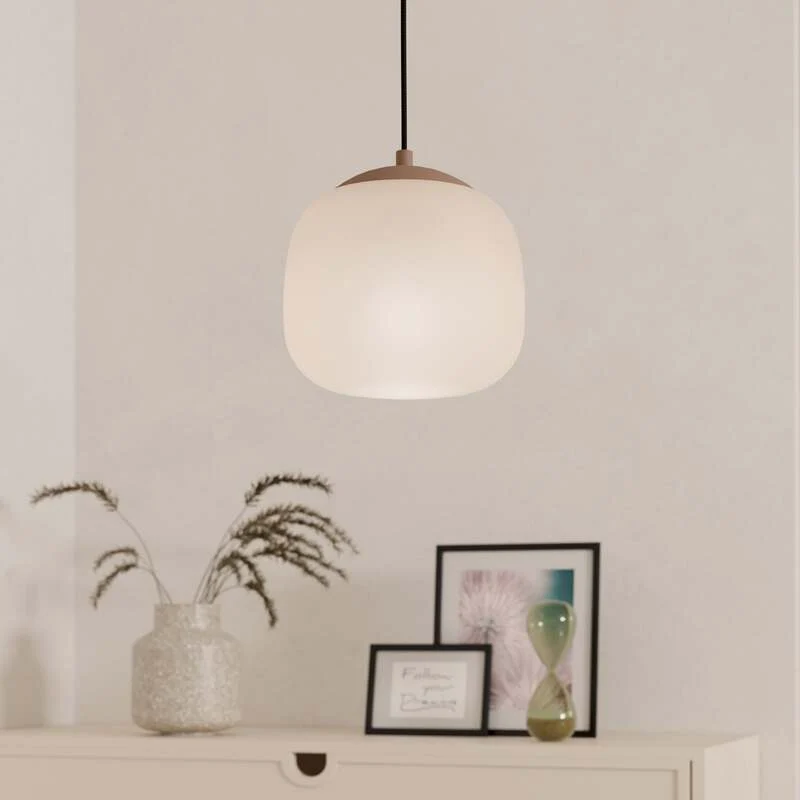 B-Ware EGLO Hängeleuchte Cominio Hängelampe Deckenlampe Leuchte taupe sand einflammig
