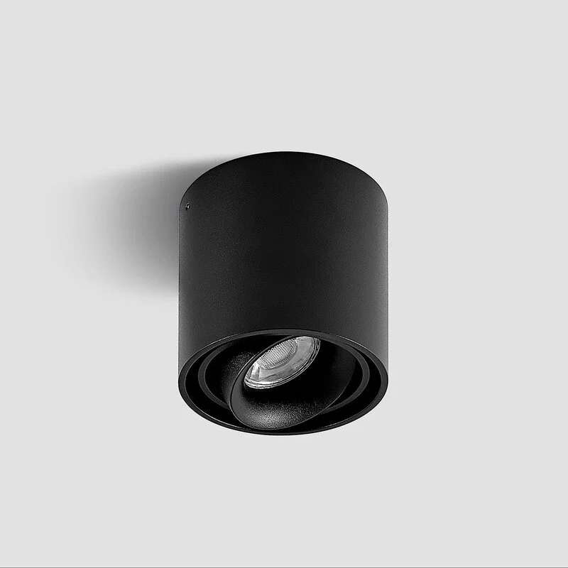 B-Ware Arcchio Walza Downlight GU10 schwarz Leuchte Lampe Deckenleuchte Deckenlampe