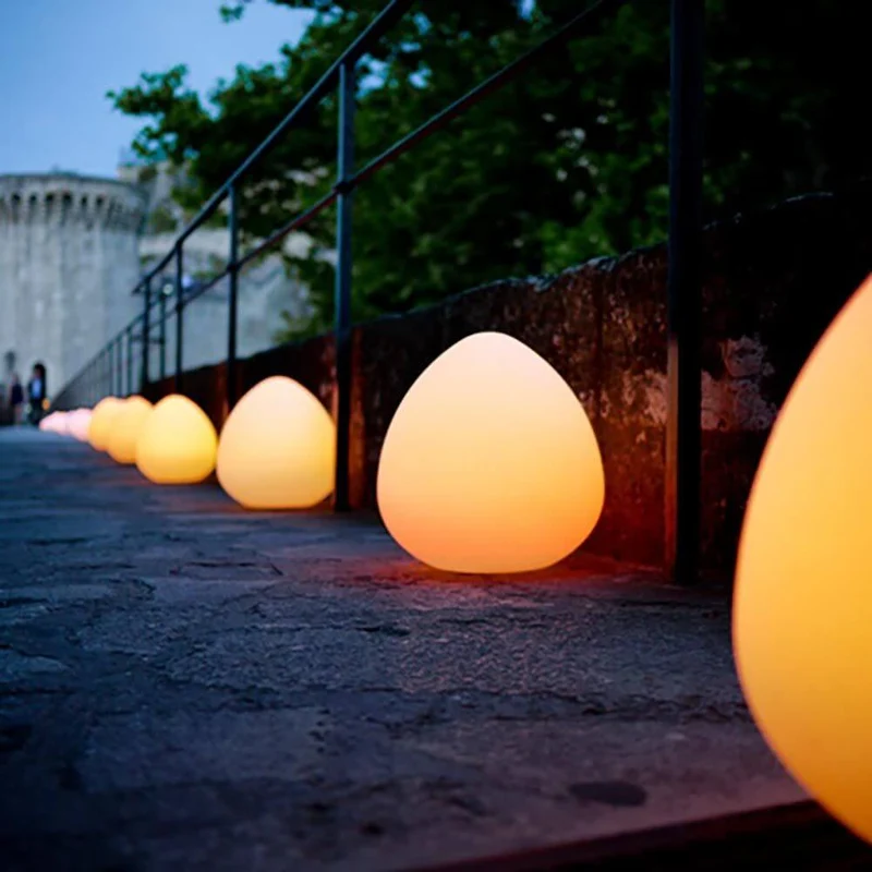 Akku LED-Außenlampe Stone XL mit App-Steuerung