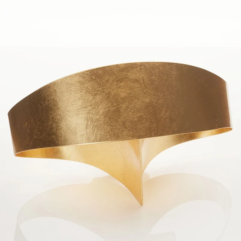 B-Ware Selène Goldene Designer-Wandleuchte Scudo Wandleuchte Wandlampe SIEHE TEXT/FOTO