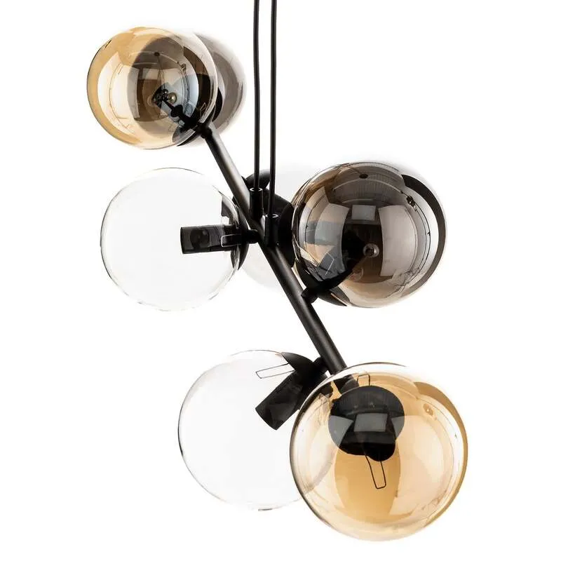 B-Ware Euluna Hängeleuchte Glassy Deckenlampe Pendelleuchte amber SIEHE TEXT/FOTO