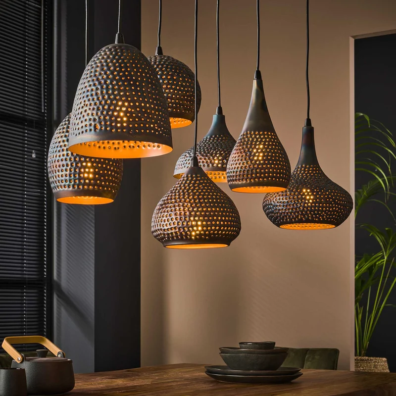 B-Ware Punchray Hängeleuchte Hängelampe Leuchte Lampe Pendelleuchte Pendellampe
