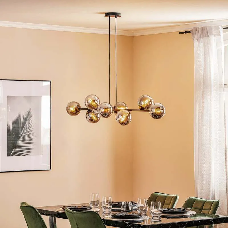 B-Ware Euluna Hängeleuchte Hängelampe Lampe Leuchte Glassy Glasschirm SIEHE TEXT/F898