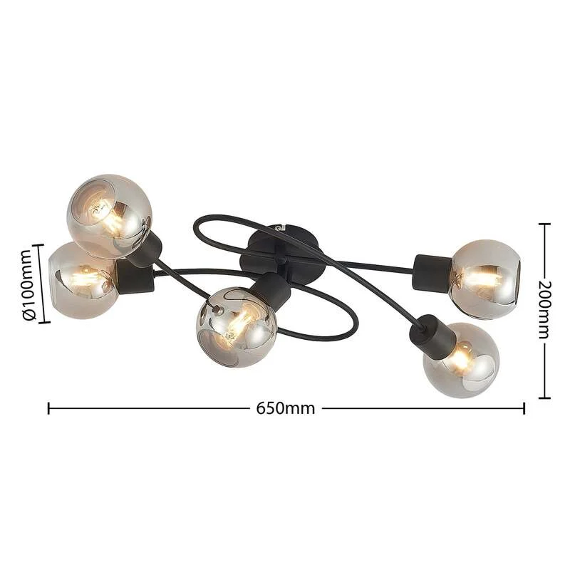 B-Ware Lindby Deckenlampe Elaina Hängelampe Lampe Deckenlicht E14 5-flg SIEHE TEXT/FOTO