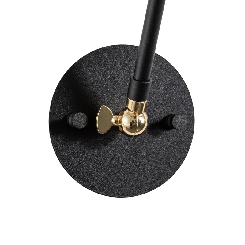 B-Ware Opviq Wandleuchte Wandlampe Berceste Metall schwarz Lampe Leuchte Beleuchtung