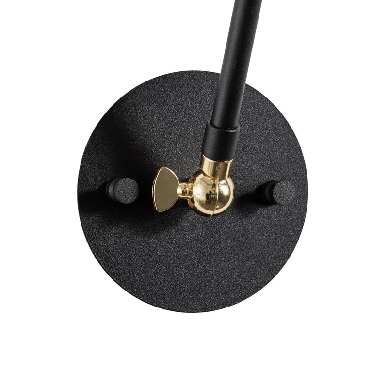 B-Ware Opviq Wandleuchte Wandlampe Berceste Metall schwarz Lampe Leuchte Beleuchtung