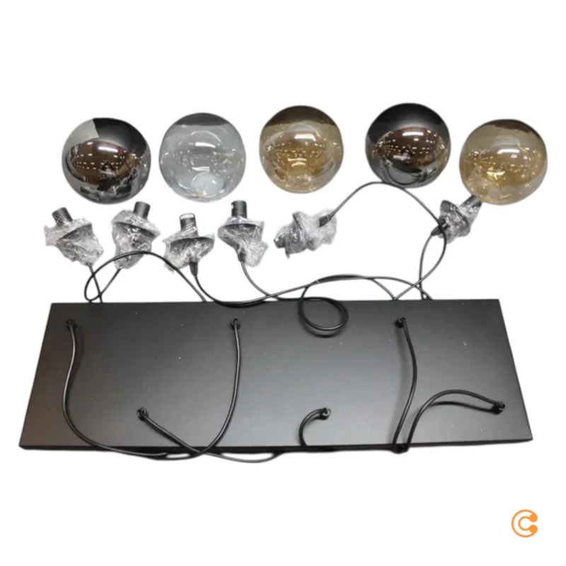 B-Ware Euluna Hängeleuchte Glassy 6-flg Pendelleuchte Deckenlampe SIEHE TEXT/FOTO