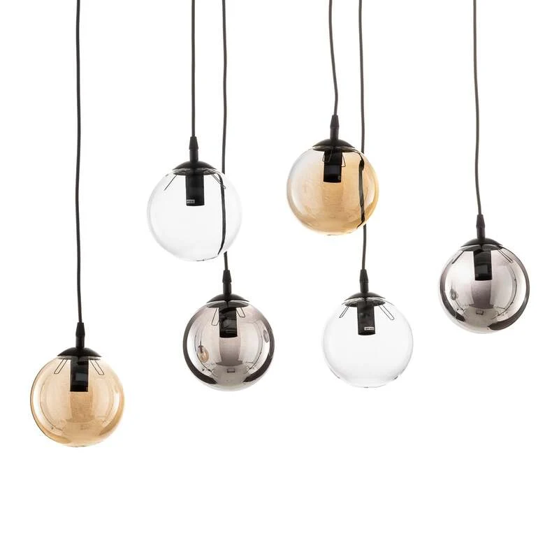 B-Ware Euluna Hängeleuchte Glassy 6-flg Pendelleuchte Deckenlampe SIEHE TEXT/FOTO