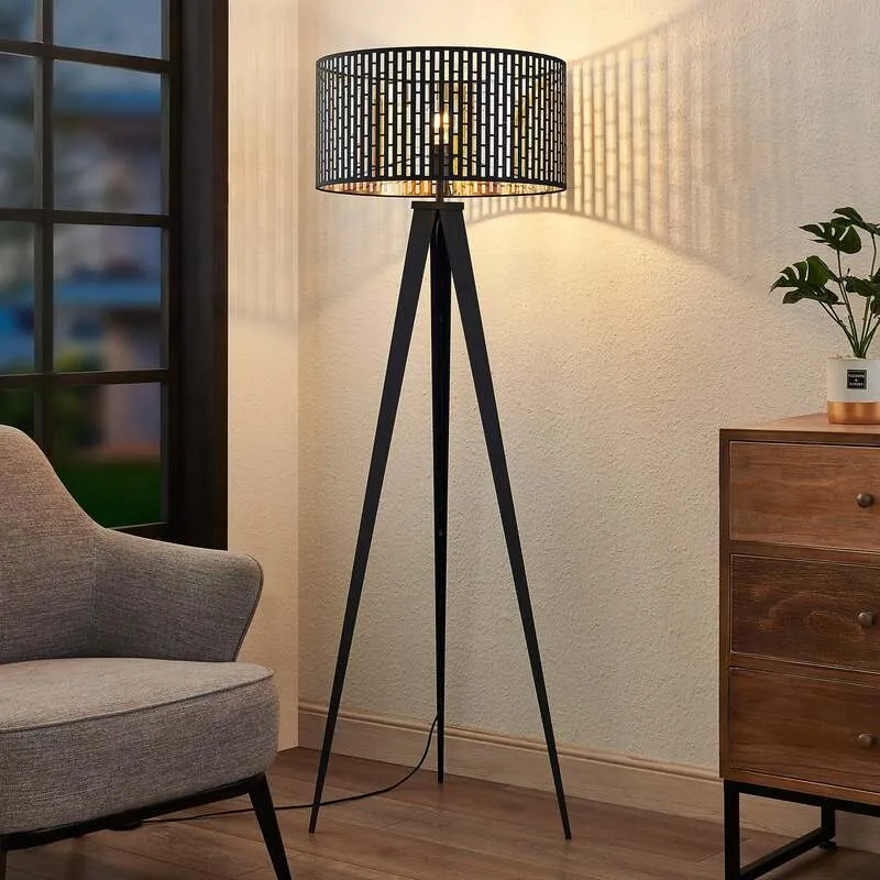 B-Ware Lindby Thoralf Stehleuchte Tripodgestell Stehlampe Leuchte Lampe SIEHE TEXT/FOTO