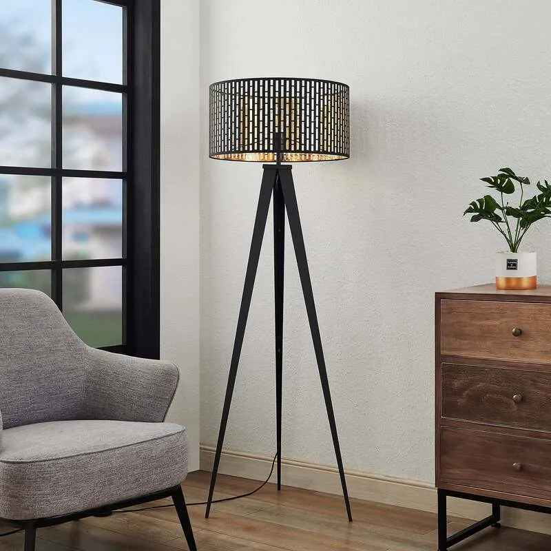 B-Ware Lindby Thoralf Stehleuchte Tripodgestell Stehlampe Leuchte Lampe SIEHE TEXT/FOTO