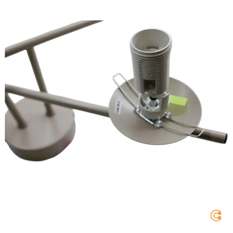 B-Ware Aurora Deckenleuchte Lampe Deckenlampe beige Ø 50 cm 4 flammig SIEHE TEXT/FOTO