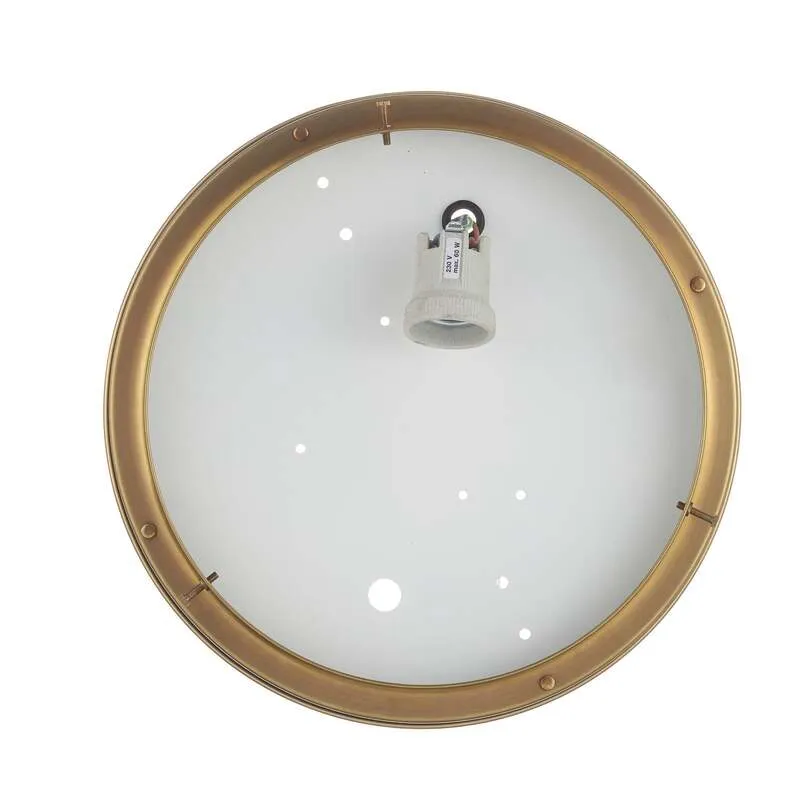 B-Ware Berliner Messinglampen Deckenlampe Deckenlampe Harry Ø30cm SIEHE TEXT/FOTO
