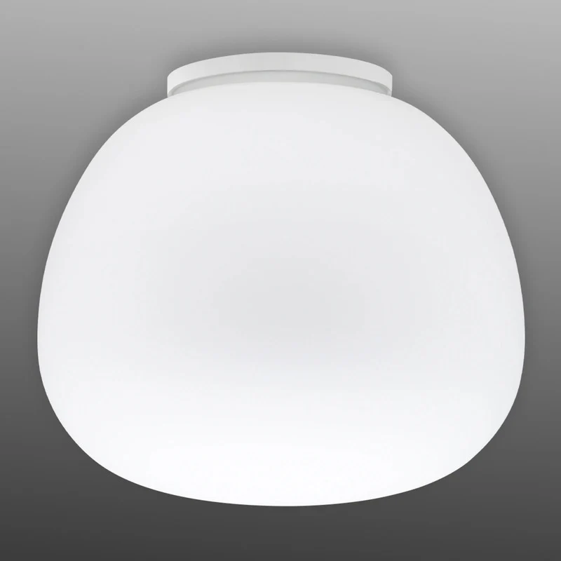 B-Ware Fabbian Deckenleuchte Lampe Mochi weiß 45 cm Metall Glas E27 SIEHE TEXT/FOTO