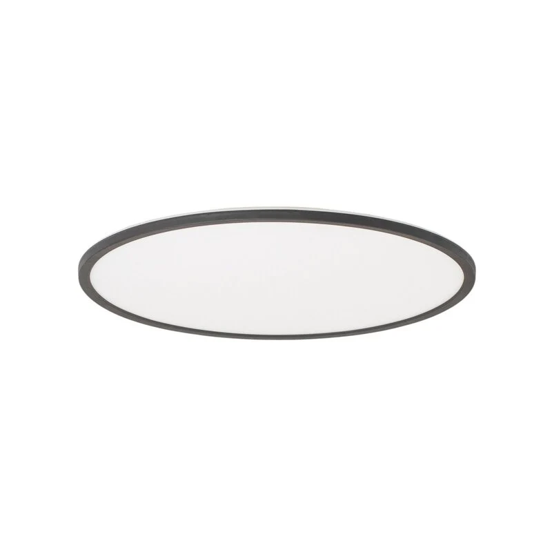 B-Ware TK Lighting LED-Panel Deckenleuchte Panel Aqua LED rund schwarz Metall 718