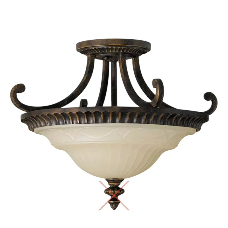 B-Ware FEISS Abstands-Deckenlampe Drawing Room Kronleuchter Leuchte SIEHE TEXT/FOTO
