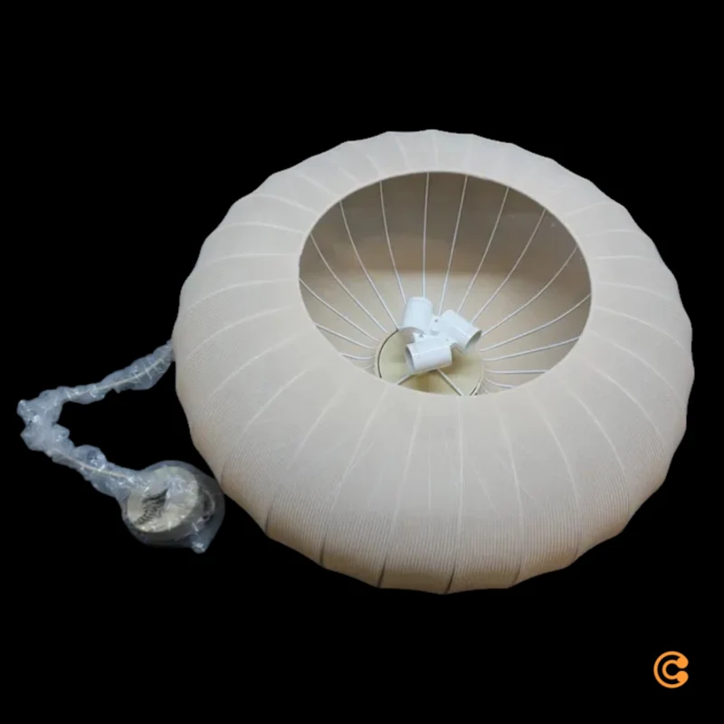B-Ware Lindby Hängeleuchte Pendelleuchte Helin Deckenlampe beige Textil SIEHE TEXT/FOTO
