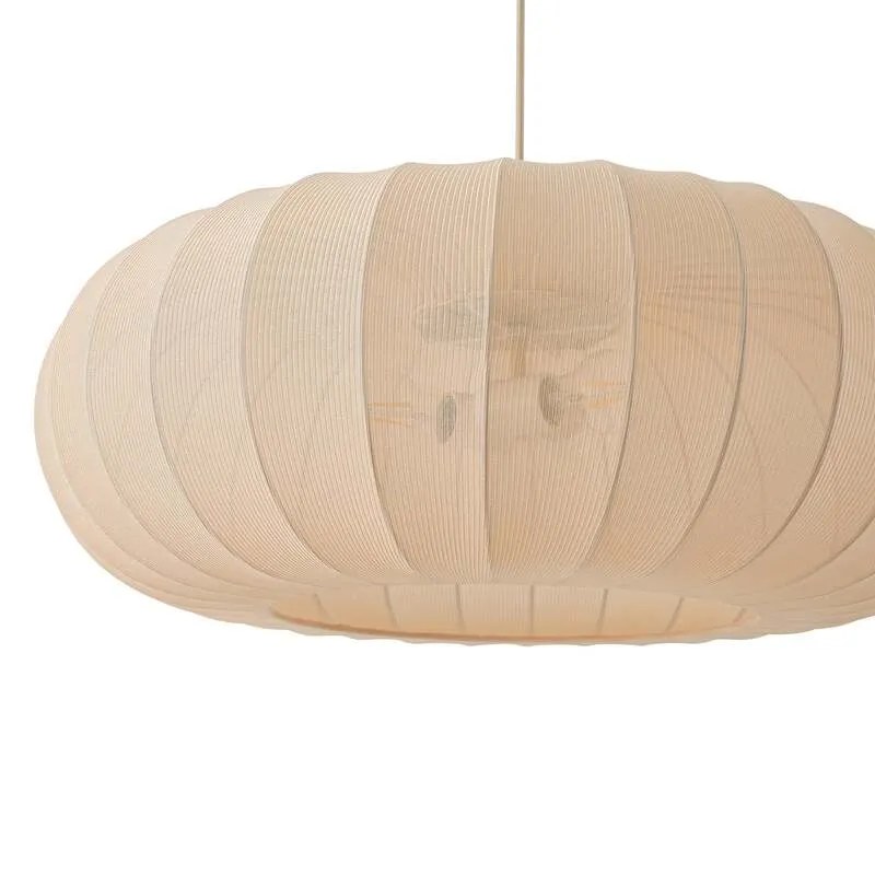 B-Ware Lindby Hängeleuchte Pendelleuchte Helin Deckenlampe beige Textil SIEHE TEXT/FOTO