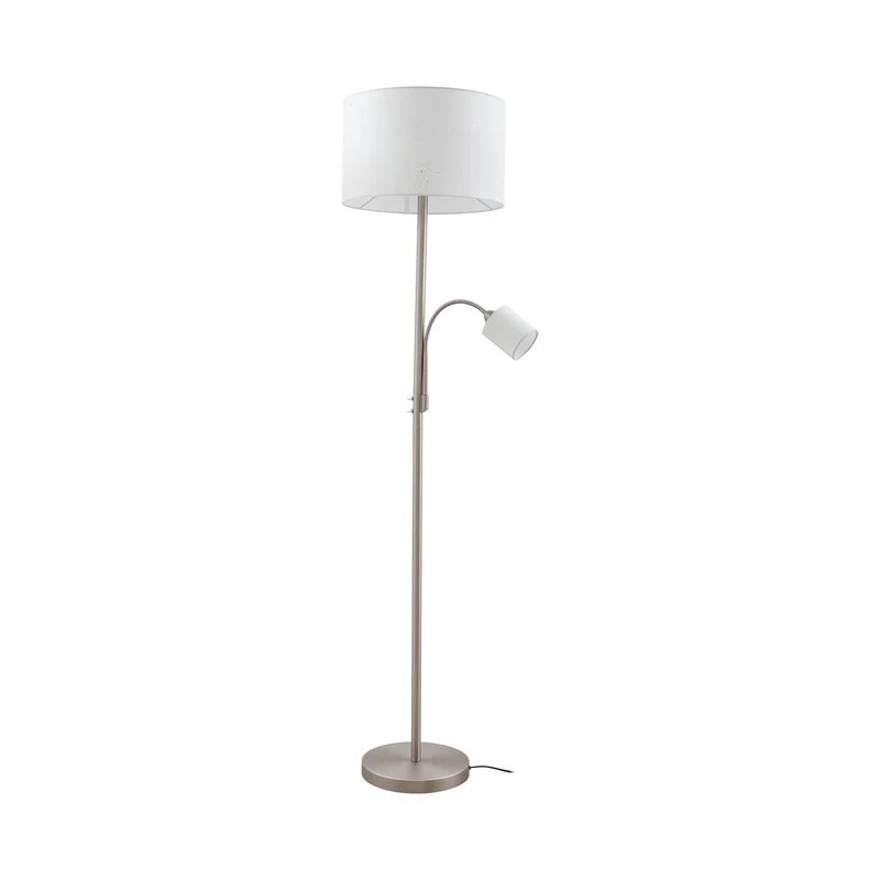 B-Ware Lindby Stehleuchte Standlampe Leselampe weiß Textil 170cm SIEHE TEXT/FOTO