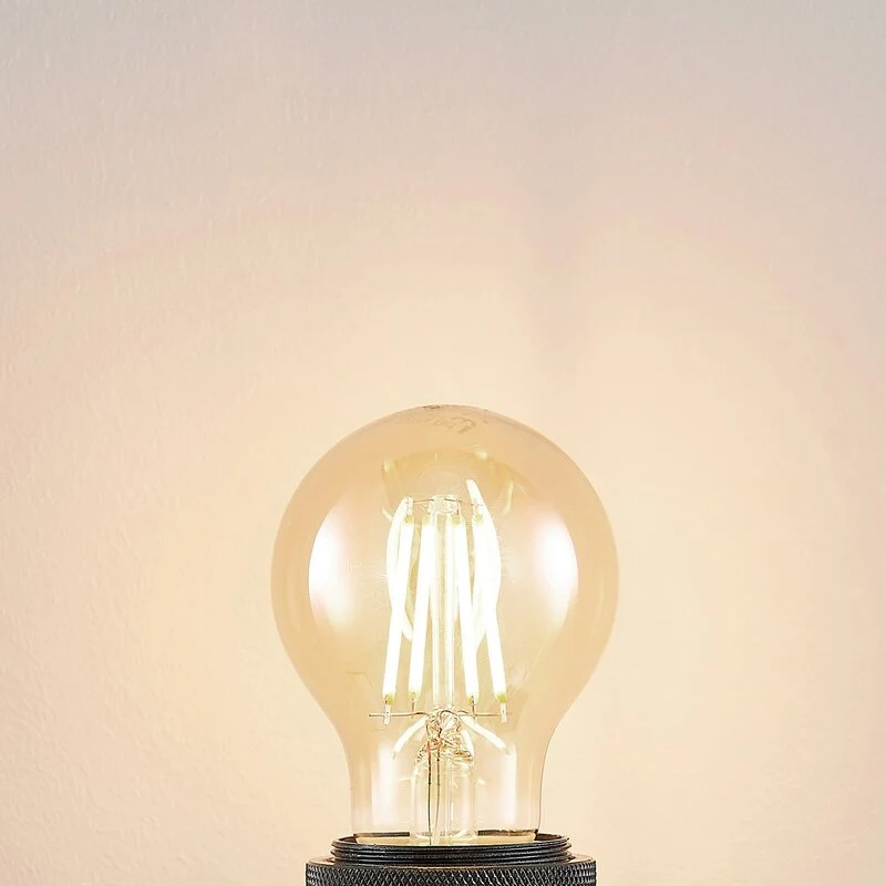 B-Ware Arcchio LED-Lampe Glühbirne Glühlampe Leuchte amber warmweiß E27 12 STÜCK