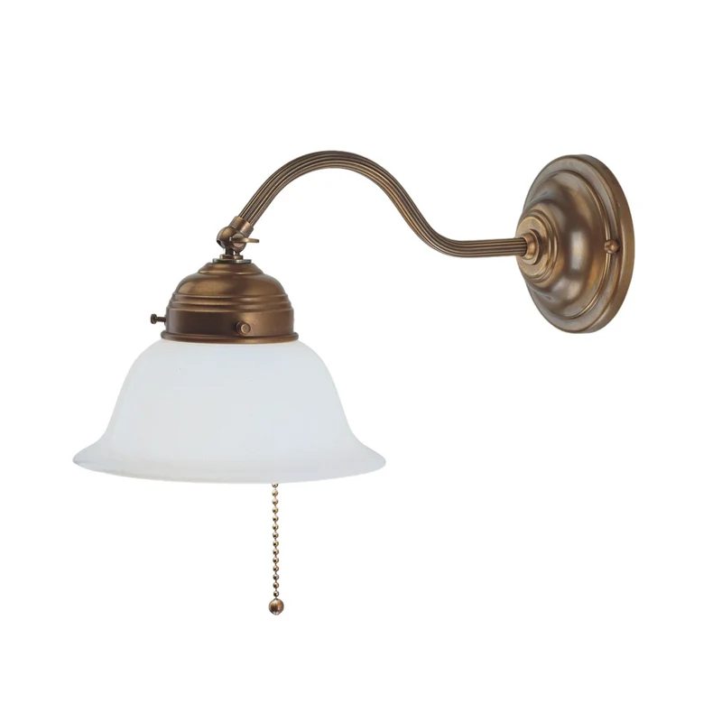 B-Ware Wandleuchte Boris Lampe Beleuchtung Messing Wandlampe Messing Wandleuchte