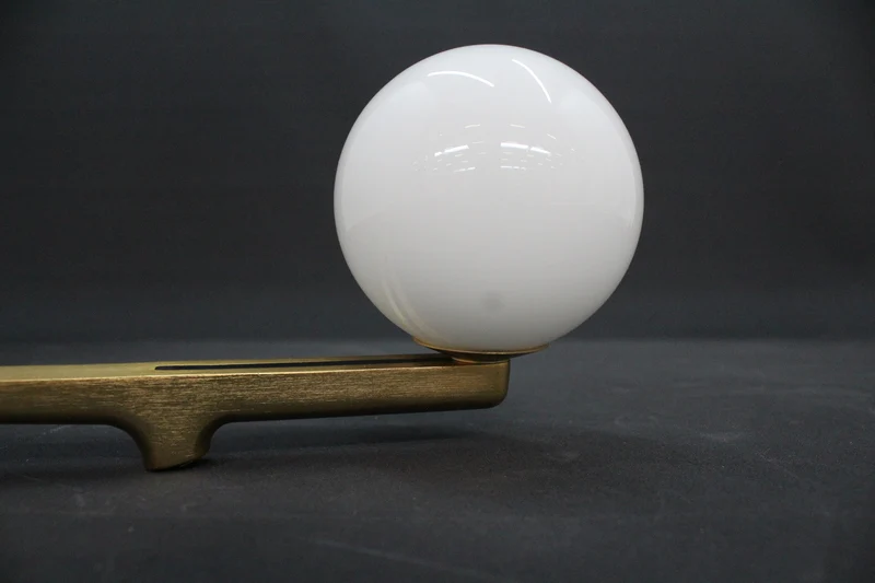 B-Ware Artemide Pendelleuchte Hängelampe Yanzi LED schwarz messing weiß Glas dimmbar