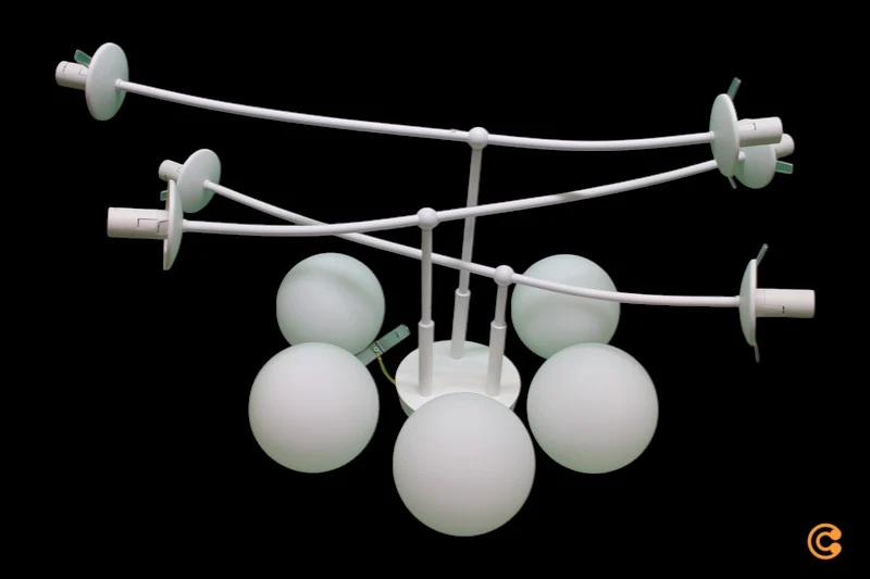 B-Ware Deckenleuchte Pregos 6 sechsflammig in Weiß Deckenlampe Lampe SIEHE TEXT/FOTO