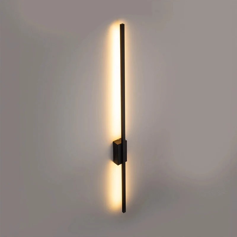 B-Ware TK Lighting Wandleuchte Wandlampe LED Flash Metall schwarz Leuchte Wandbeleuchtu
