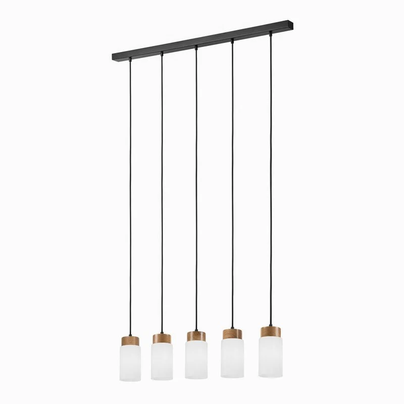 B-Ware Lamkur Lighting Hängeleuchte Pendelleuchte Opalglas 100 cm SIEHE TEXT/FOTO