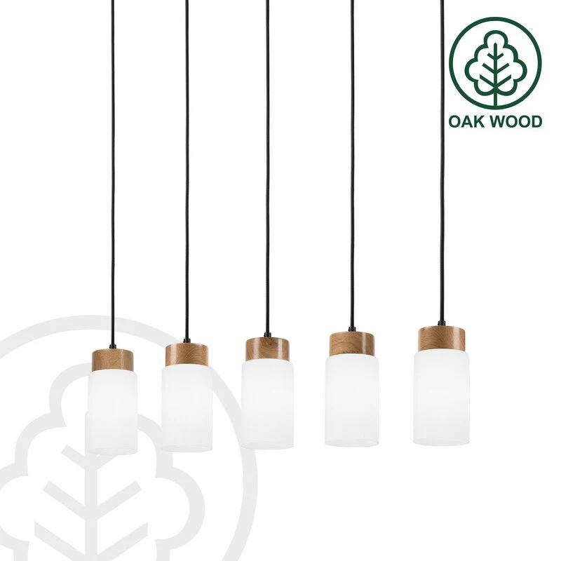 B-Ware Lamkur Lighting Hängeleuchte Pendelleuchte Opalglas 100 cm SIEHE TEXT/FOTO