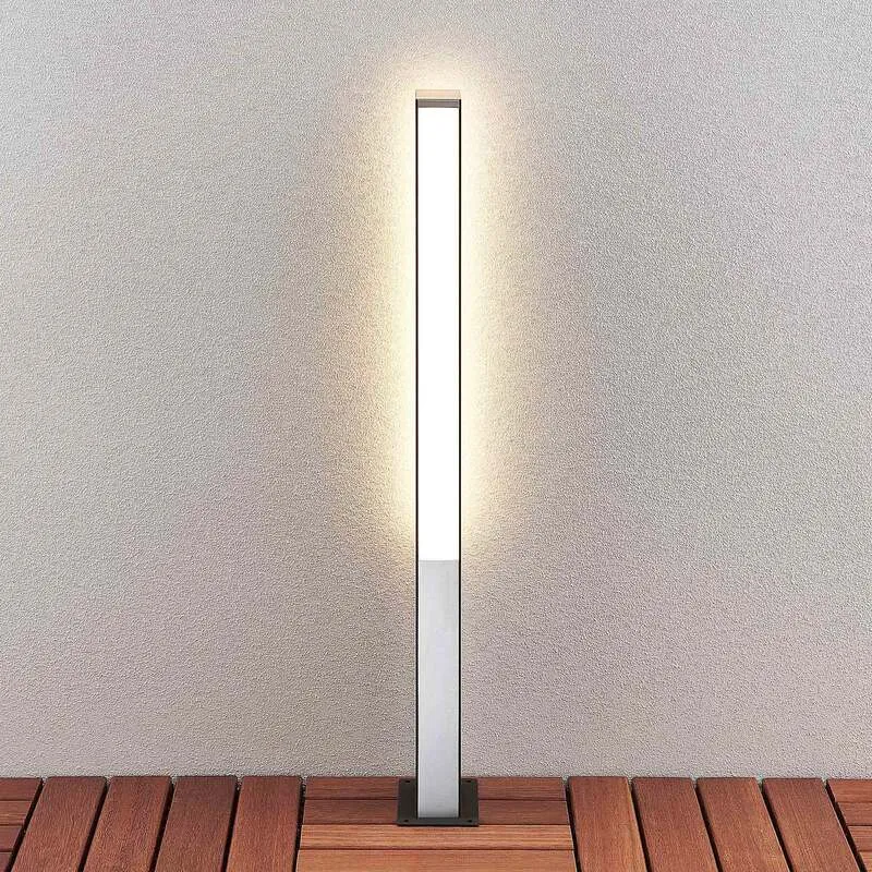 B-Ware Lucande Aegisa LED-Wegeleuchte Gartenleuchte Sockelleuchte Deko-Wegelicht 80 cm