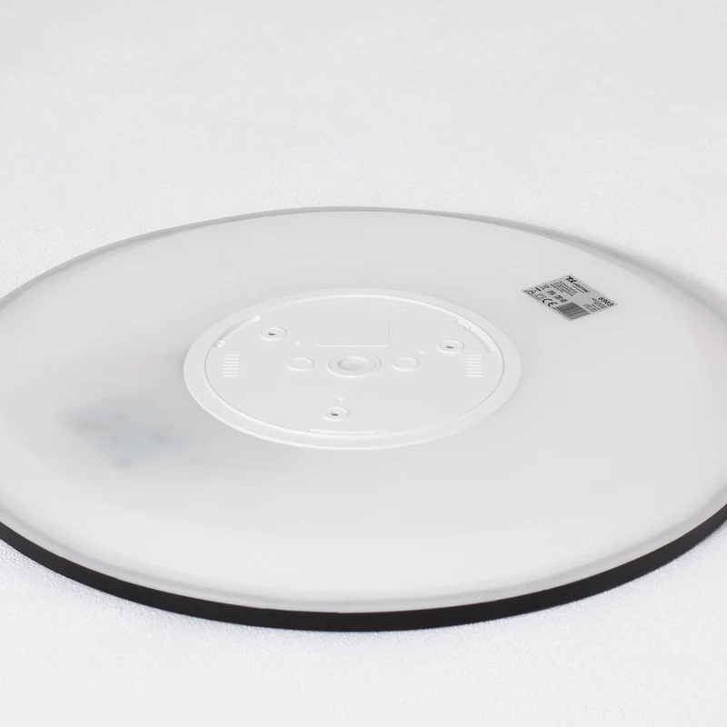 B-Ware Aqua LED Panel Deckenleuchte Lampe schwarz Metall Kunststoff dimmbar CCT 40376