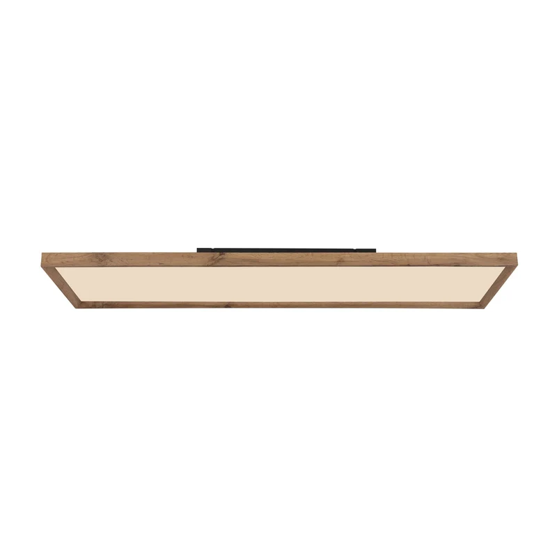 B-Ware Globo Deckenleuchte Zimmerlampe LED Cinderella Holzrahmen CCT Schalter 120x30220