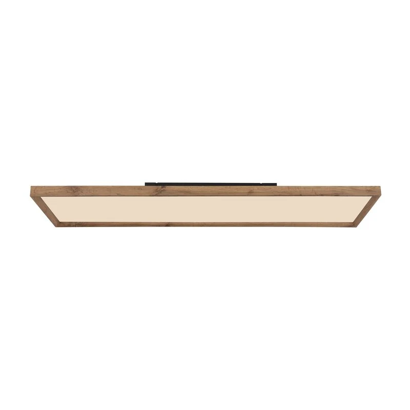 B-Ware Globo Deckenleuchte Zimmerlampe LED Cinderella Holzrahmen CCT Schalter 120x30220