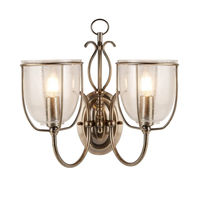 B-Ware Silhouette Wandleuchte Wandlampe 2-flammig Beleuchtung Wohnzimmer Innenbereich
