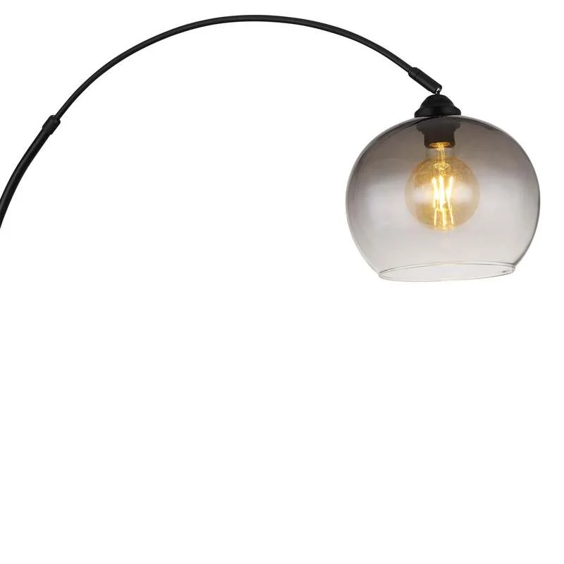 B-Ware Globo Stehlampe Standlampe Newcastle Stehleuchte matt rauchgrau SIEHE TEXT/FOTO