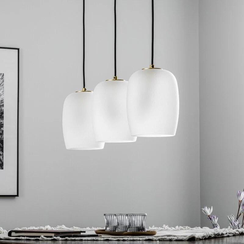 B-Ware Lucande Taylan Hängeleuchte Deckenlampe Pendelleuchte Lampe 3flg SIEHE TEXT/FOTO