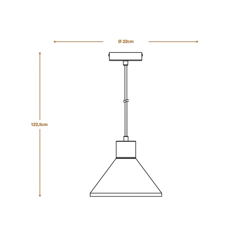 B-Ware LEDVANCE Hängeleuchte Pendelleuchte Betonleuchte grau Ø22cm Beton Concrete Wo471