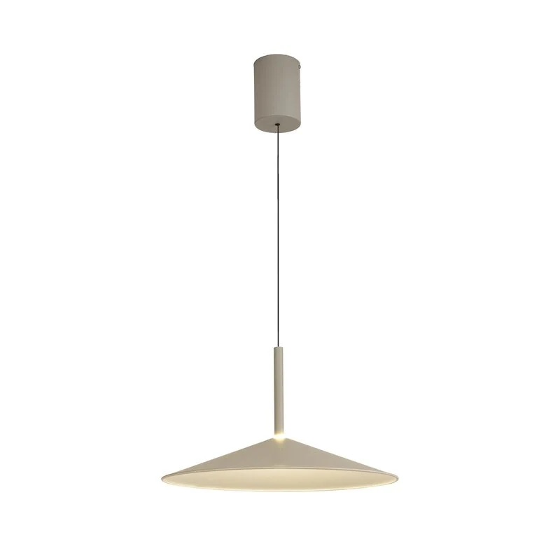 B-Ware Mantra Iluminación Pendelleuchte Hängeleuchte LED Calice grau höhenverstellbar