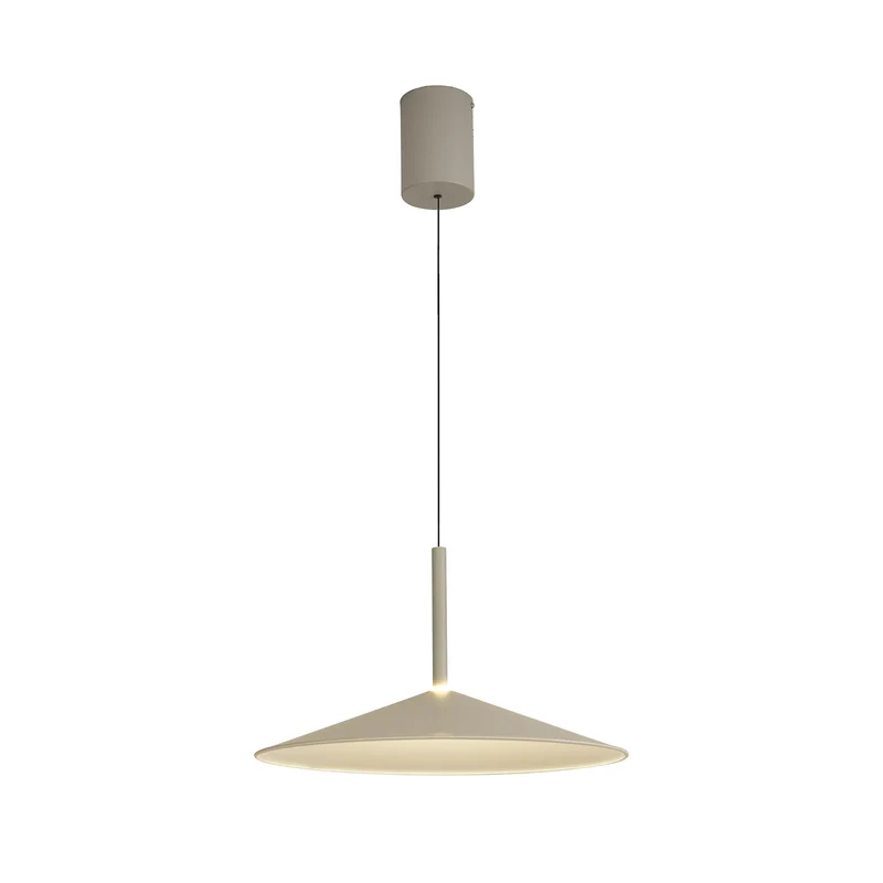 B-Ware Mantra Iluminación Pendelleuchte Hängeleuchte LED Calice grau höhenverstellbar