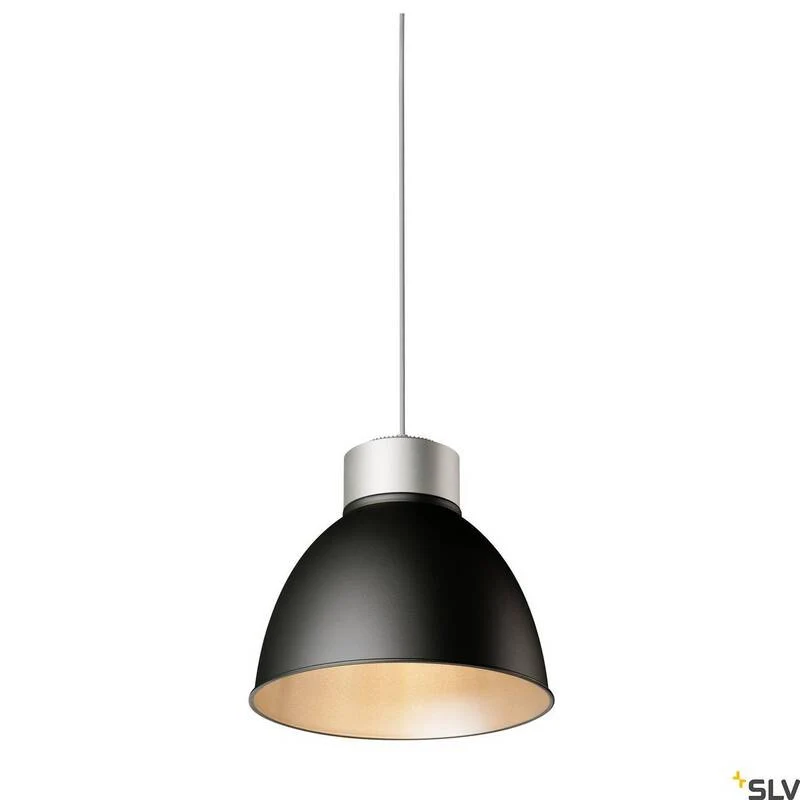 B-Ware SLV PARA DOME 1005216 Lampenschirm Schwarz Lampe Leuchte Licht 3 STÜCK