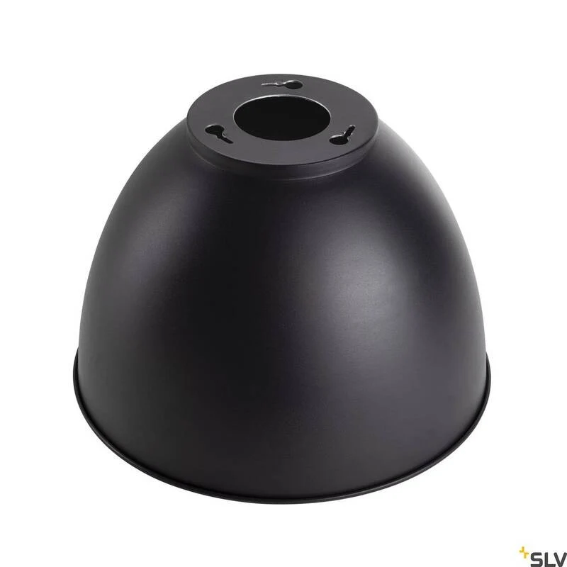 B-Ware SLV PARA DOME 1005216 Lampenschirm Schwarz Lampe Leuchte Licht 3 STÜCK