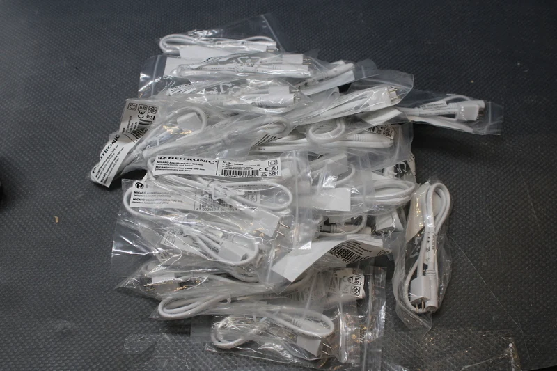 B-Ware Heitronic 500609 MICANO Anschlußkabel Verbindungskabel Kabel 0.50 m 40 STÜCK