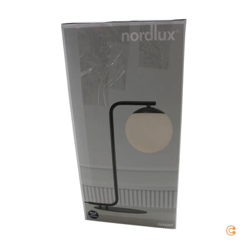 B-Ware Nordlux Grant 46635003 Tischlampe E14 Schwarz Lampe Leuchte Innenbeleuchtung