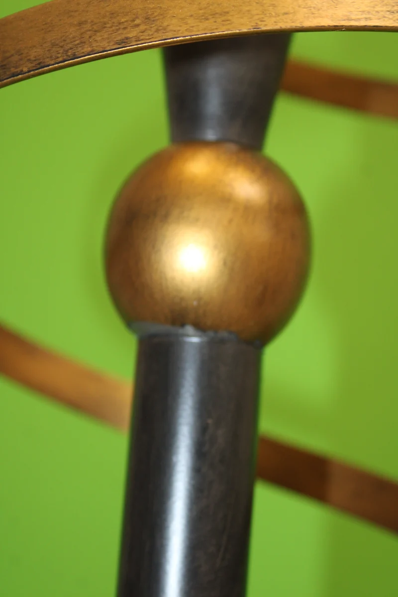 B-Ware Kögl Stehleuchte Lampe Leuchte goldener Spirale Rost Gold Metall SIEHE TEXT/FOTO