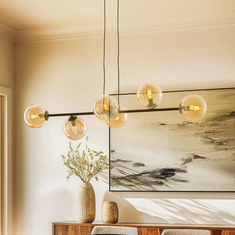 B-Ware EMIBIG LIGHTING Hängelampe Glassy Pendelleuchte Deckenlampe E14 SIEHE TEXT/FOTO