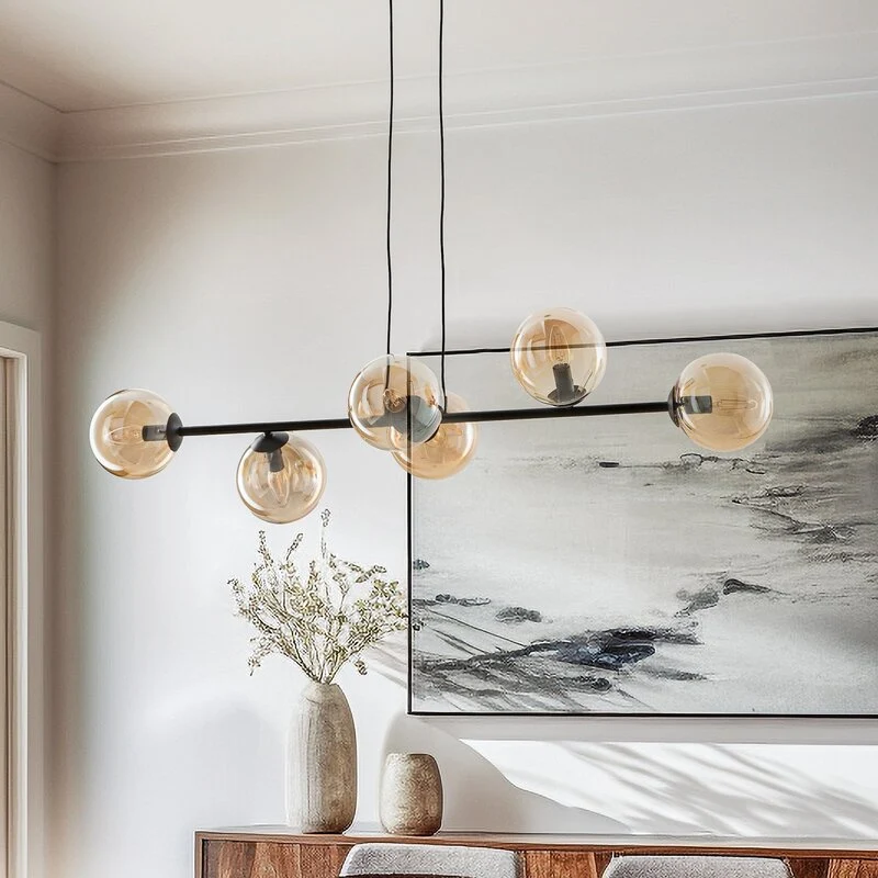 B-Ware EMIBIG LIGHTING Hängelampe Glassy Pendelleuchte Deckenlampe E14 SIEHE TEXT/FOTO