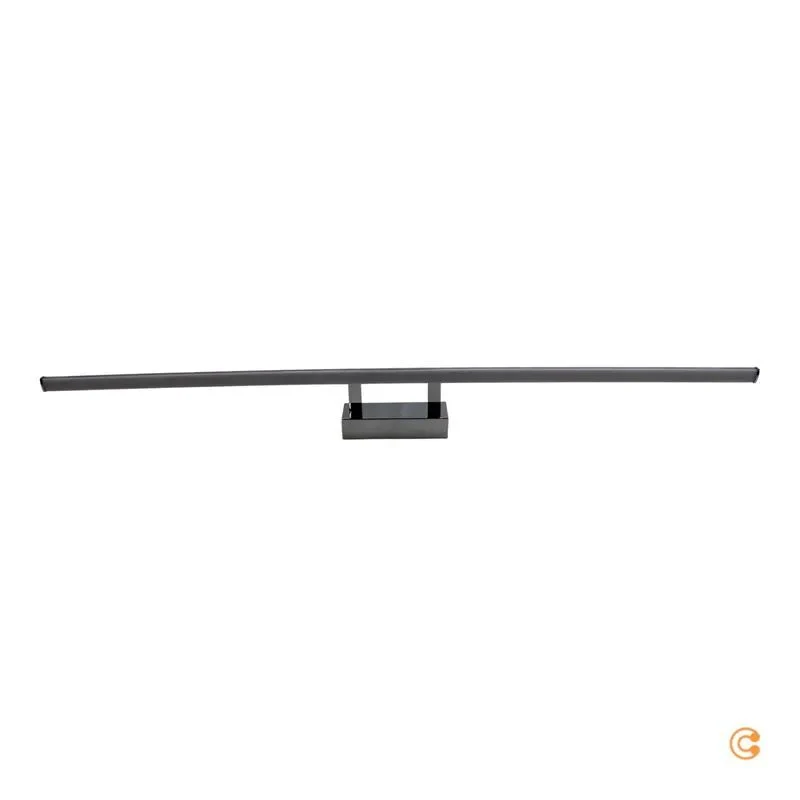 B-Ware Fabas Luce Spiegelleuchte Badleuchte LED Nala verchromt Metall satiniert 110 cm